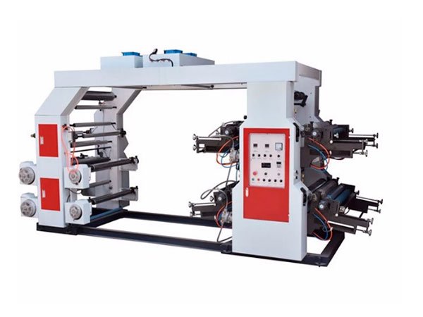 Máy in uốn dẻo tốc độ trung bình 4 màu