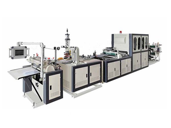 Máy làm túi dây kéo PVC trượt tự động