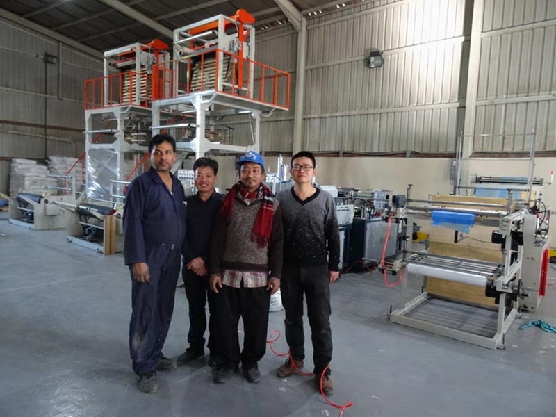 Máy thổi màng Polypropylene