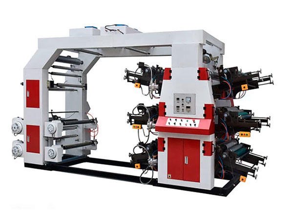 Máy in Flexo sáu màu tốc độ trung bình