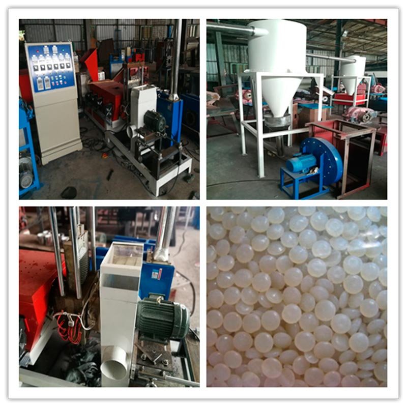 Máy tái chế nhựa làm mát bằng gió